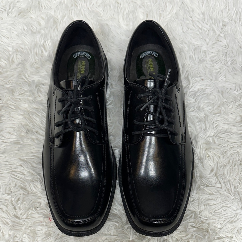 Nunn Bush BARTOLE STREET 
BIKE TOE Leather LACE UP New Never Wore